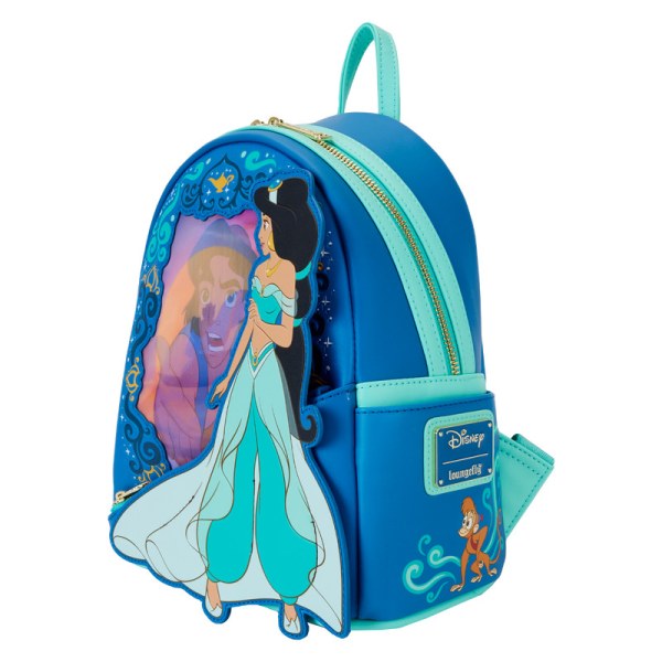 MINI SAC À DOS Aladdin Princesse Série Lenticulaire - DISNEY LOUNGEFLY