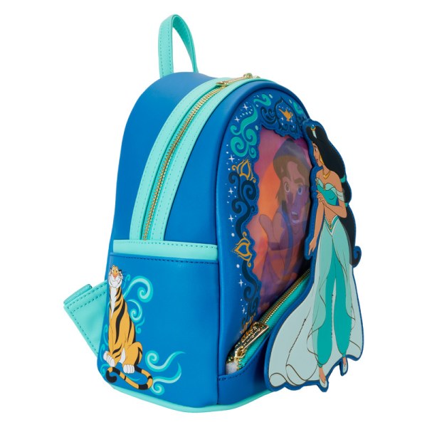 MINI SAC À DOS Aladdin Princesse Série Lenticulaire - DISNEY LOUNGEFLY