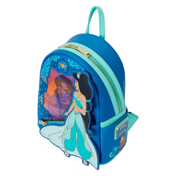 MINI SAC À DOS Aladdin Princesse Série Lenticulaire - DISNEY LOUNGEFLY