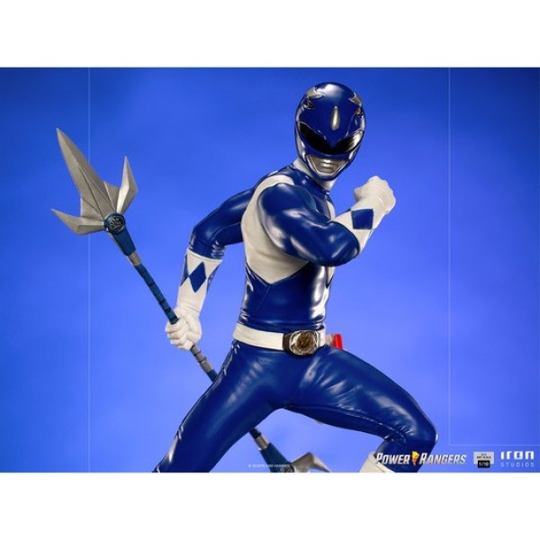 POWER RANGERS : MIGHTY MORPHIN RANGER BLEU ART SCALE - POWER RANGERS