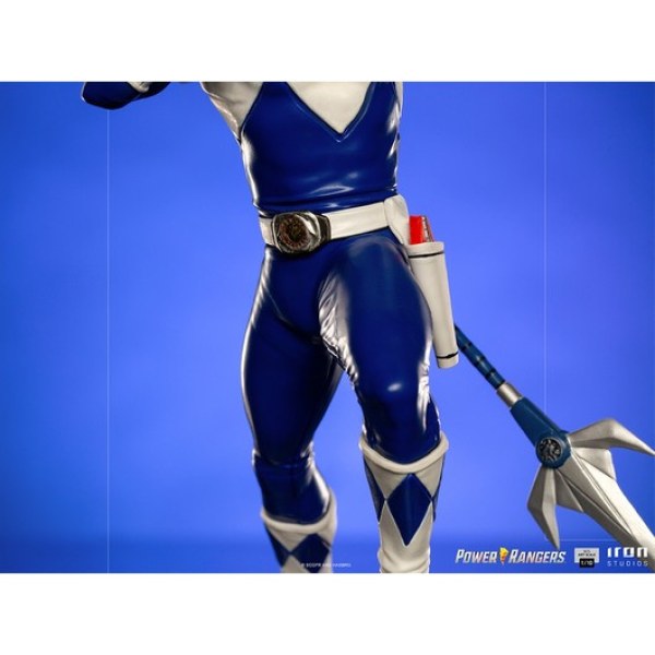 POWER RANGERS : MIGHTY MORPHIN RANGER BLEU ART SCALE - POWER RANGERS