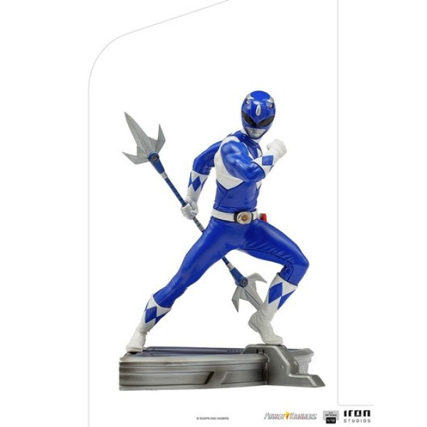 POWER RANGERS : MIGHTY MORPHIN RANGER BLEU ART SCALE - POWER RANGERS