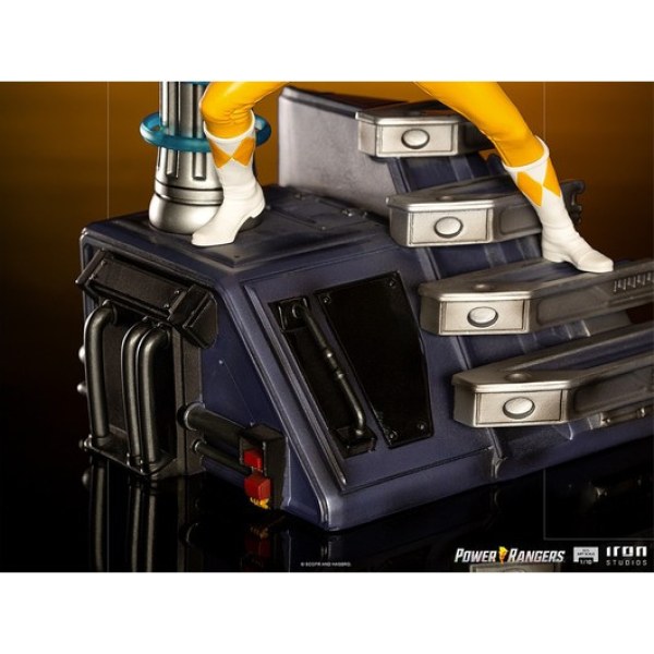 POWER RANGERS : MIGHTY MORPHIN RANGER JAUNE ART SCALE - POWER RANGERS