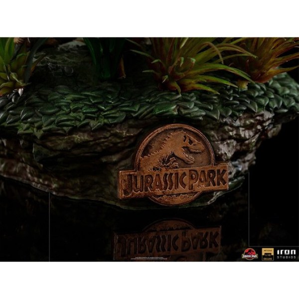 DEUX VELOCIRAPTORS ART SCALE DELUXE - JURASSIC PARK