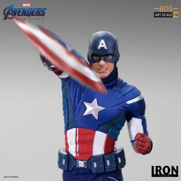 CAPITAIN AMERICA ART SCALE  - MARVEL