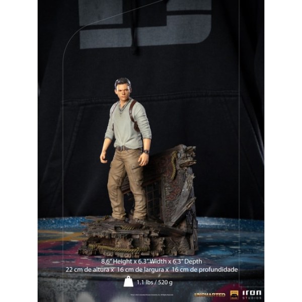 NATHAN DRAKE ART SCALE DELUXE - UNCHARTED
