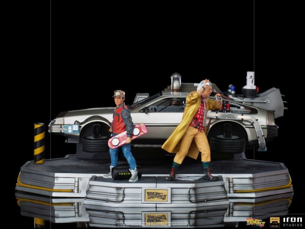 Retour vers le futur II Deluxe Art Scale Full Set