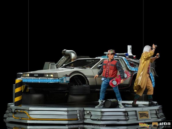 Retour vers le futur II Deluxe Art Scale Full Set