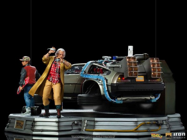 Retour vers le futur II Deluxe Art Scale Full Set