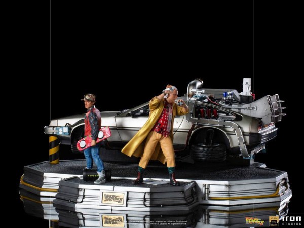 Retour vers le futur II Deluxe Art Scale Full Set