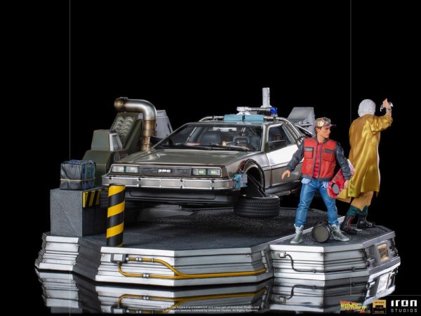 Retour vers le futur II Deluxe Art Scale Full Set
