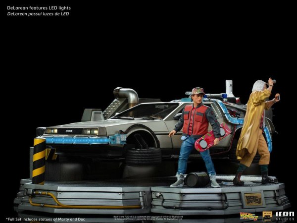 Retour vers le futur II Deluxe Art Scale Full Set