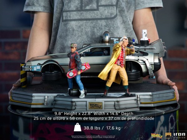 Retour vers le futur II Deluxe Art Scale Full Set