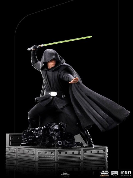 Le Mandalorien Luke Skywalker Version Combat Art Scale - Star Wars