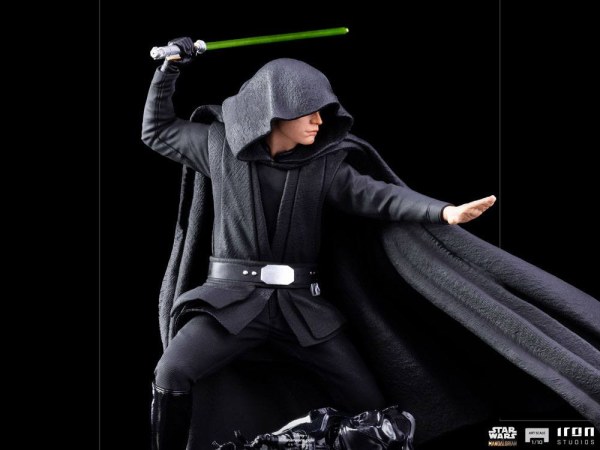 Le Mandalorien Luke Skywalker Version Combat Art Scale - Star Wars