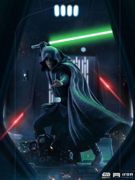 Le Mandalorien Luke Skywalker Version Combat Art Scale - Star Wars