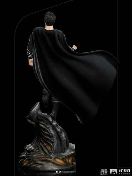 Superman Costume Noir Justice League Art Scale - Dc Comics