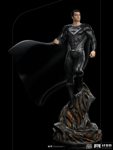 Superman Costume Noir Justice League Art Scale - Dc Comics