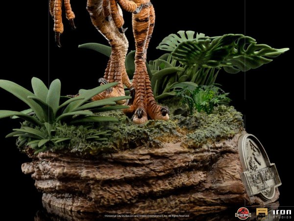 Vélociraptor Deluxe Art Scale - Jurassic World Le monde perdu