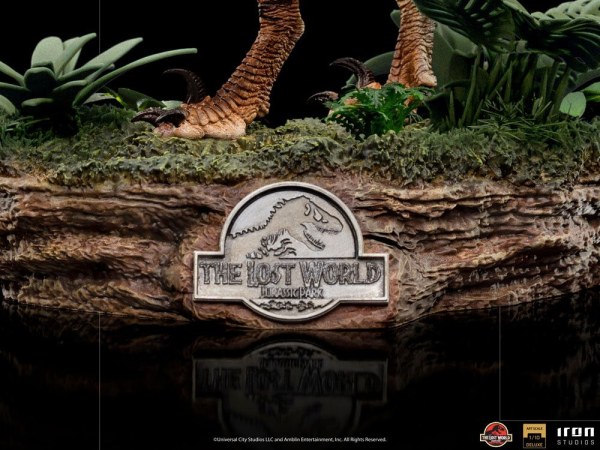 Vélociraptor Deluxe Art Scale - Jurassic World Le monde perdu