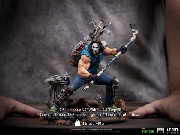 Casey Jones Art Scale - Tortues Ninja