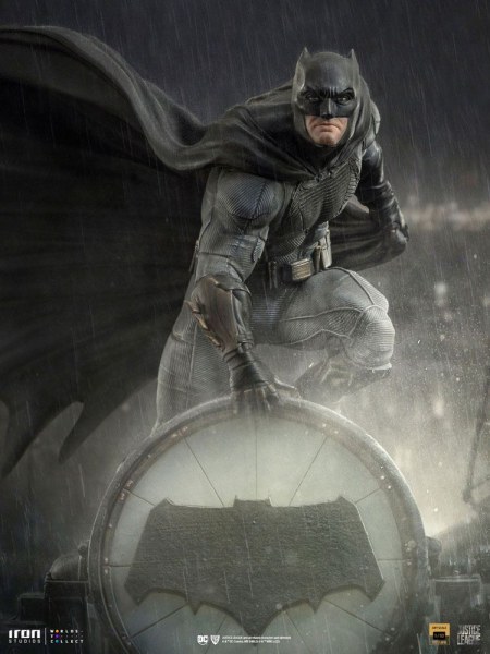 Batman sur Batsignal Art Scale Deluxe - Justice League