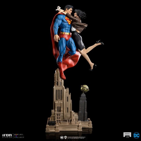 Diorama Superman et Lois - DC Comics