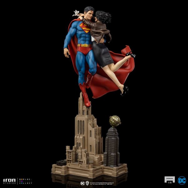Diorama Superman et Lois - DC Comics