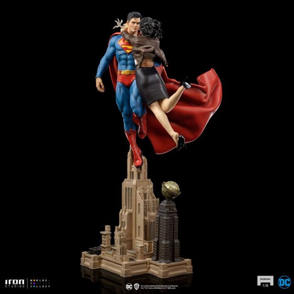 Diorama Superman et Lois - DC Comics