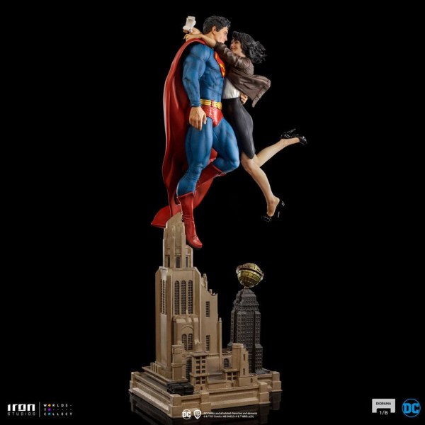 Diorama Superman et Lois - DC Comics
