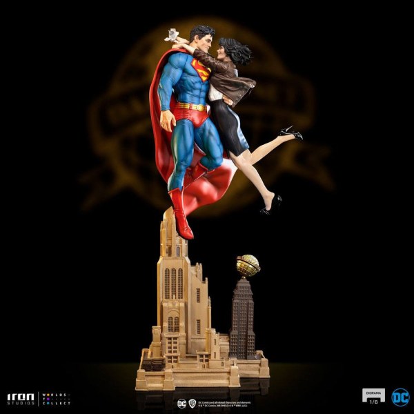 Diorama Superman et Lois - DC Comics
