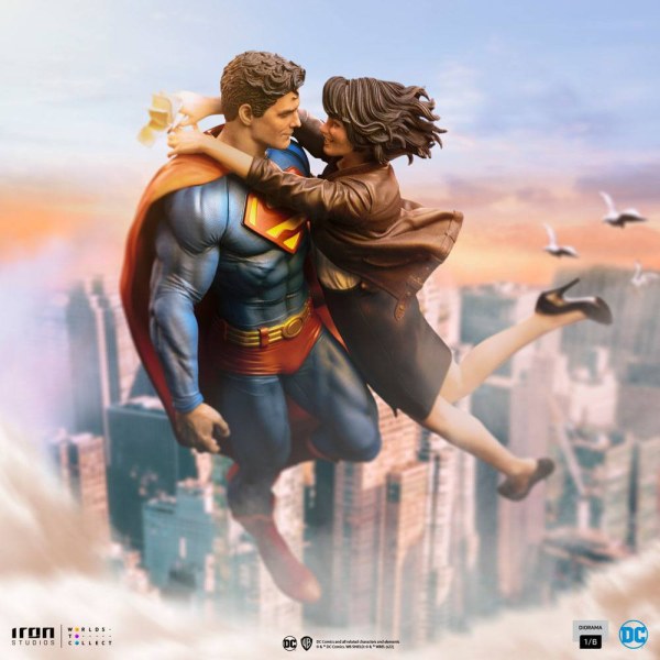 Diorama Superman et Lois - DC Comics