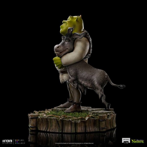 Shrek, l'âne et Ti Biscuit Art Scale Deluxe - Dreamworks