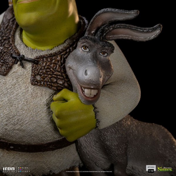 Shrek, l'âne et Ti Biscuit Art Scale Deluxe - Dreamworks