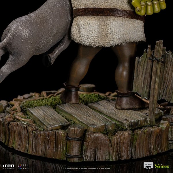 Shrek, l'âne et Ti Biscuit Art Scale Deluxe - Dreamworks