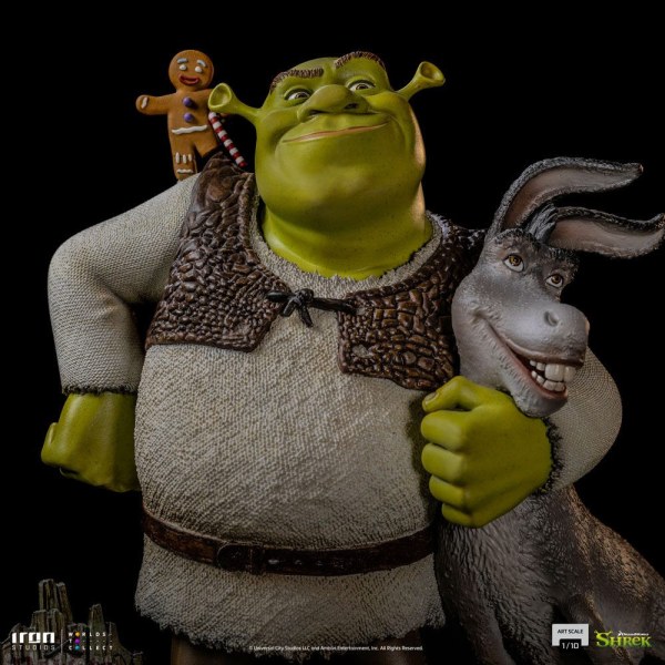 Shrek, l'âne et Ti Biscuit Art Scale Deluxe - Dreamworks