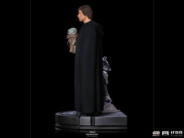 Le Mandalorien Luke Skywalker, R2-D2 et Grogu Art Scale - Star Wars
