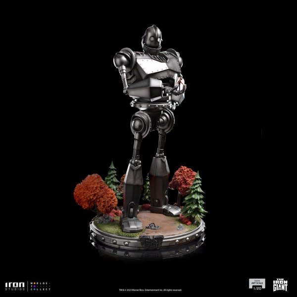 Iron Giant & Hogarth Hughes Demi Art Scale - Le géant de fer