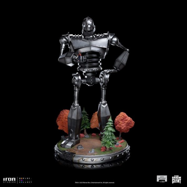Iron Giant & Hogarth Hughes Demi Art Scale - Le géant de fer