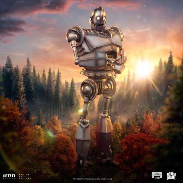 Iron Giant & Hogarth Hughes Demi Art Scale - Le géant de fer