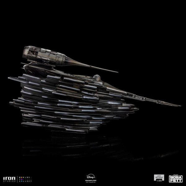 N-1 Starfighter de Mando Art Scale - Le livre de Boba Fett
