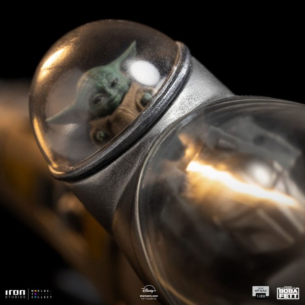 N-1 Starfighter de Mando Art Scale - Le livre de Boba Fett