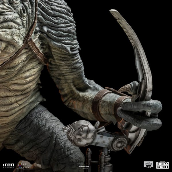 Boba Fett & Rancor Demi Art Scale - Le livre de Boba Fett