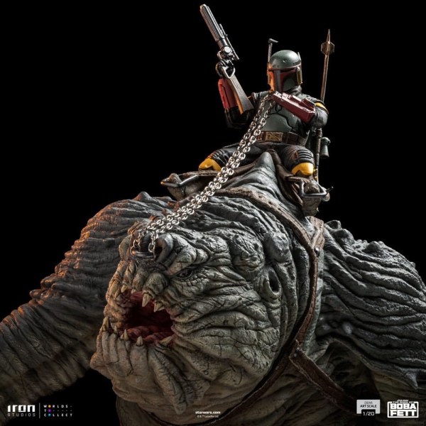 Boba Fett & Rancor Demi Art Scale - Le livre de Boba Fett