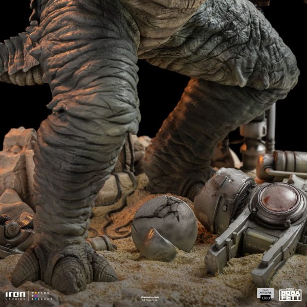 Boba Fett & Rancor Demi Art Scale - Le livre de Boba Fett