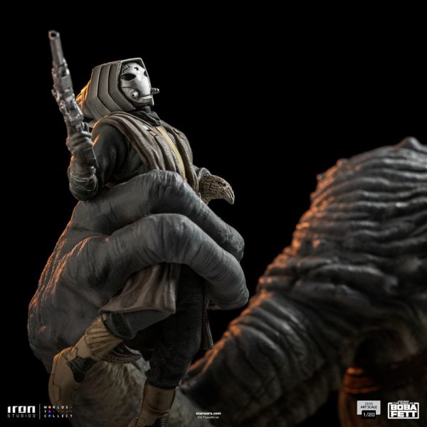 Boba Fett & Rancor Demi Art Scale - Le livre de Boba Fett