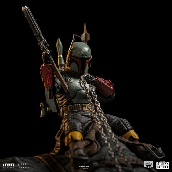 Boba Fett & Rancor Demi Art Scale - Le livre de Boba Fett