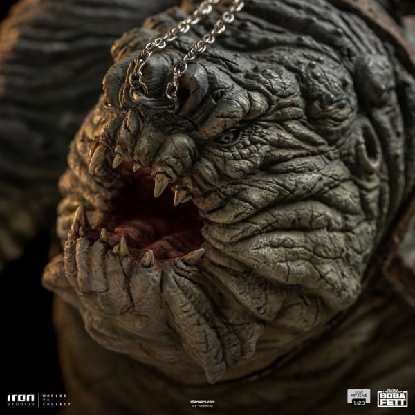 Boba Fett & Rancor Demi Art Scale - Le livre de Boba Fett