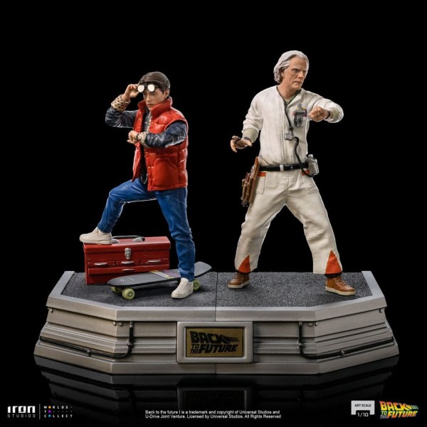 Prof Brown Art Scale - Retour vers le futur
