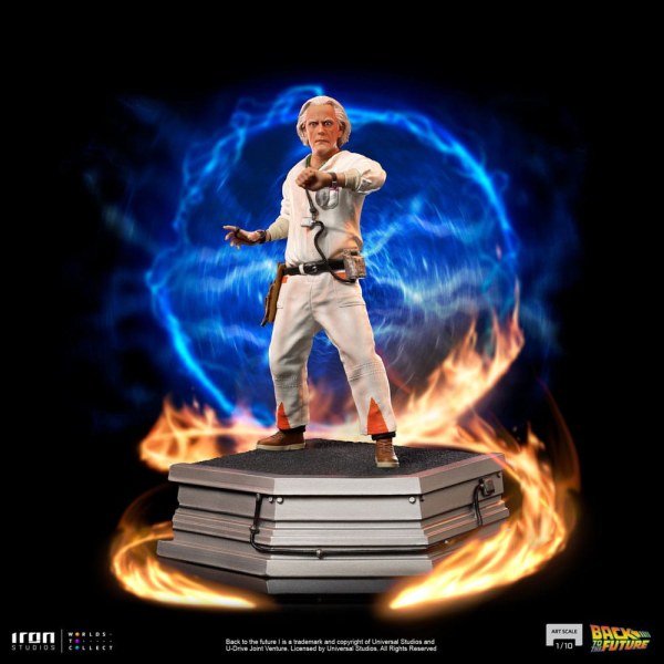 Prof Brown Art Scale - Retour vers le futur